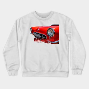 1957 Chevrolet Corvette Convertible Crewneck Sweatshirt